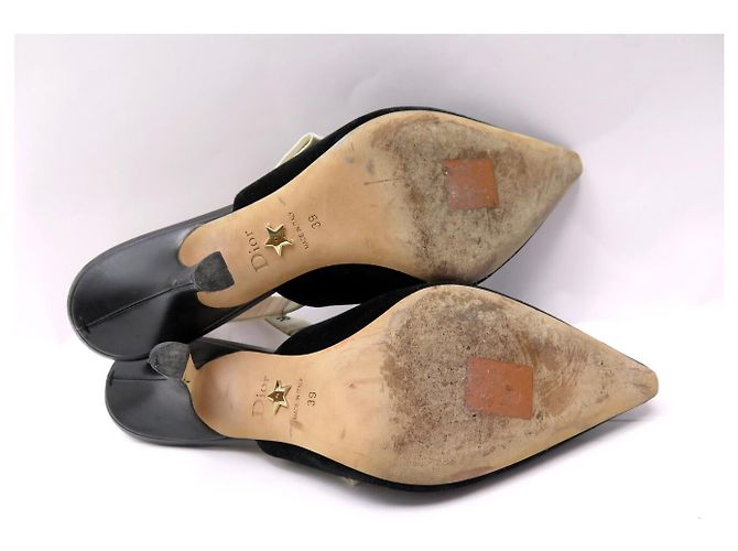 CHRISTIAN DIOR SCHUHE J'ADIOR SLINGBACK PUMPS 39 SAMT KCC201VNR Schwarz - Ansicht 7