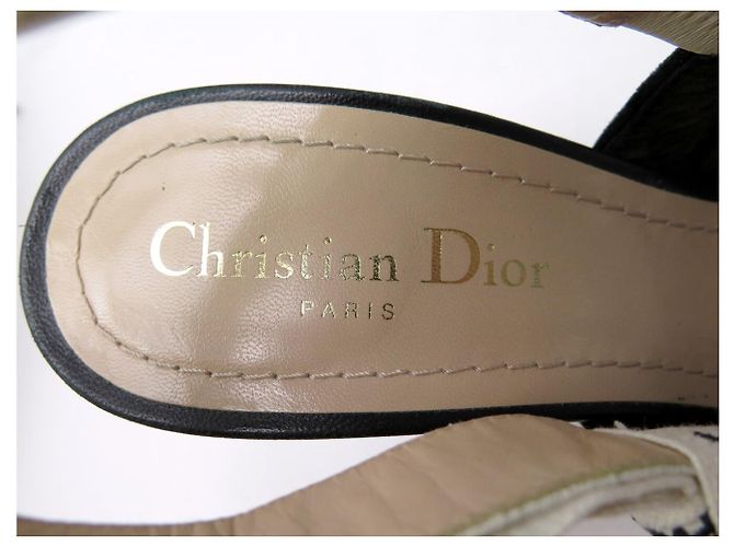 CHRISTIAN DIOR SCHUHE J'ADIOR SLINGBACK PUMPS 39 SAMT KCC201VNR Schwarz - Ansicht 9