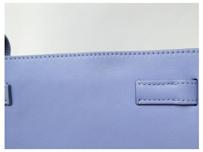 Céline BORSA A MANO CELINE BIG BAG BUCKET PELLE BLU MYOSOTIS BORSA SECCHIELLO A TRACCOLLA - vista 14