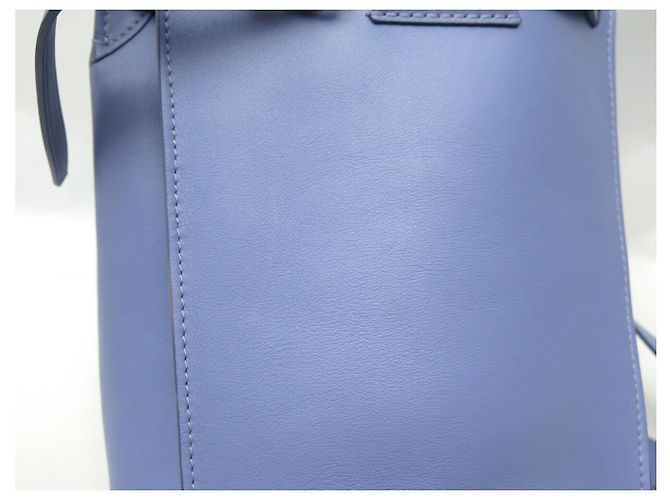 Céline BORSA A MANO CELINE BIG BAG BUCKET PELLE BLU MYOSOTIS BORSA SECCHIELLO A TRACCOLLA - vista 15