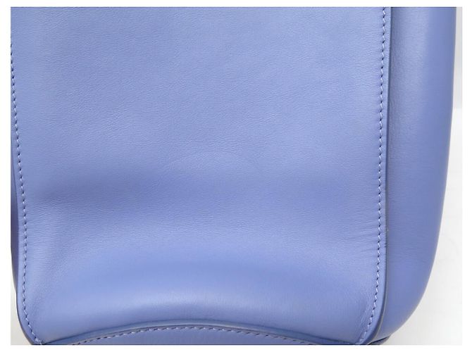 Céline BORSA A MANO CELINE BIG BAG BUCKET PELLE BLU MYOSOTIS BORSA SECCHIELLO A TRACCOLLA - vista 16