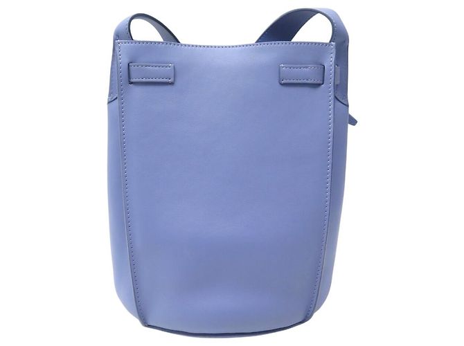 Céline BORSA A MANO CELINE BIG BAG BUCKET PELLE BLU MYOSOTIS BORSA SECCHIELLO A TRACCOLLA - vista 2