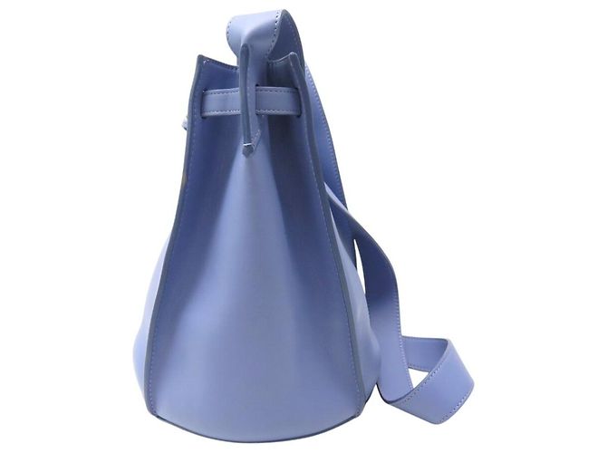 Céline BORSA A MANO CELINE BIG BAG BUCKET PELLE BLU MYOSOTIS BORSA SECCHIELLO A TRACCOLLA - vista 4