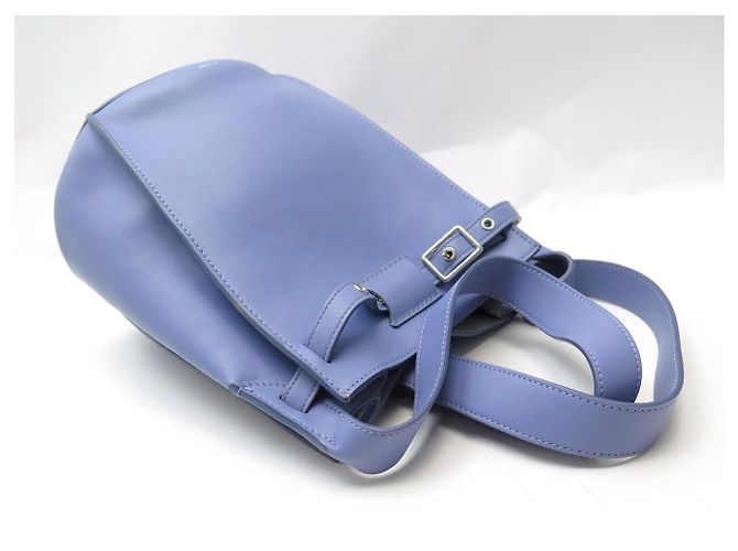 Céline BORSA A MANO CELINE BIG BAG BUCKET PELLE BLU MYOSOTIS BORSA SECCHIELLO A TRACCOLLA - vista 6