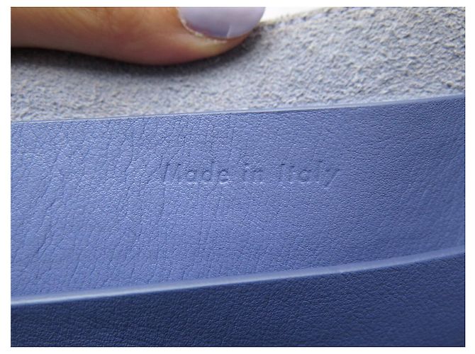 Céline BORSA A MANO CELINE BIG BAG BUCKET PELLE BLU MYOSOTIS BORSA SECCHIELLO A TRACCOLLA - vista 9