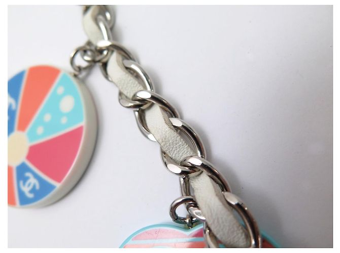 GÜRTEL O SAUTOIR-HALSKETTE CHANEL FISH & BEACH T87 CHARMS BELT NECKLACE - Ansicht 9