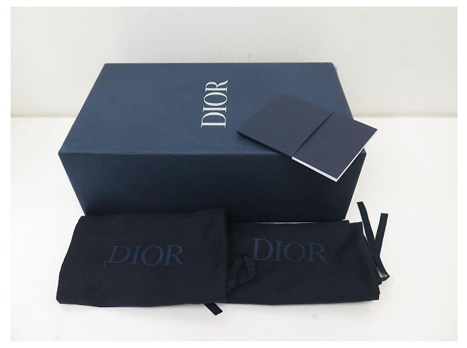 NUOVE SCARPE DIOR ODEON DRIVER CD DIAMOND 43 MOCASSINI IN PELLE NERA LOAFERS Nero - vista 19