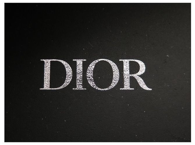 NUOVE SCARPE DIOR ODEON DRIVER CD DIAMOND 43 MOCASSINI IN PELLE NERA LOAFERS Nero - vista 9
