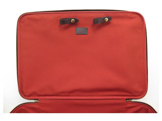 MALETA LOUIS VUITTON PEGASE 55 TROLLEY N26294 TOILE DAMIER EBENE Castaño - vista 11