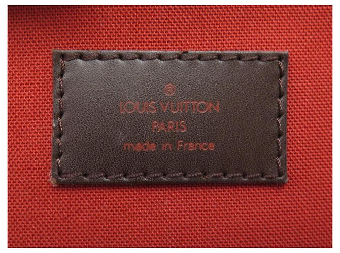 MALETA LOUIS VUITTON PEGASE 55 TROLLEY N26294 TOILE DAMIER EBENE Castaño - vista 12