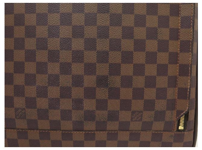 MALETA LOUIS VUITTON PEGASE 55 TROLLEY N26294 TOILE DAMIER EBENE Castaño - vista 16