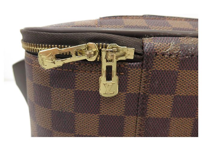 MALETA LOUIS VUITTON PEGASE 55 TROLLEY N26294 TOILE DAMIER EBENE Castaño - vista 7