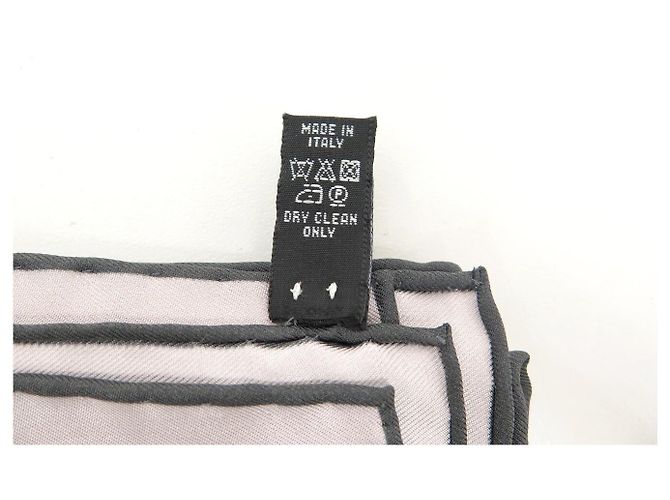 NEU DIOR CHRISTIAN DIOR JOUY BAMBOO QUADRATisches TUCH 65 SEIDE ROSA - Ansicht 8