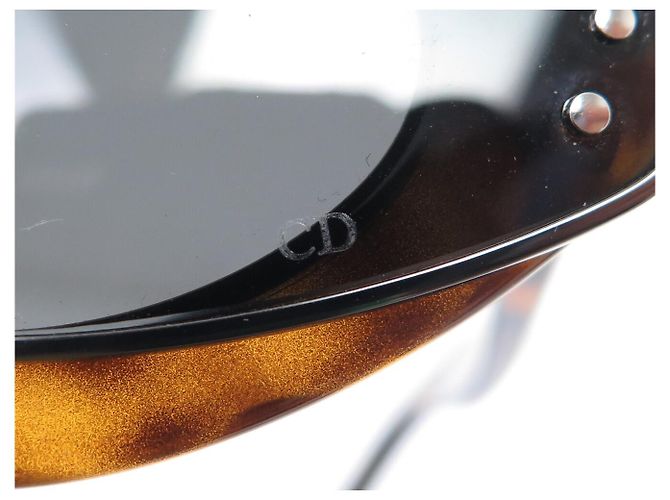GAFAS DE SOL CHRISTIAN DIOR METEOR B11 NUEVAS CAREY MARRÓN Castaño - vista 6