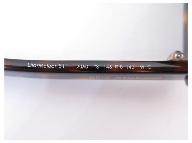 GAFAS DE SOL CHRISTIAN DIOR METEOR B11 NUEVAS CAREY MARRÓN Castaño - vista 9