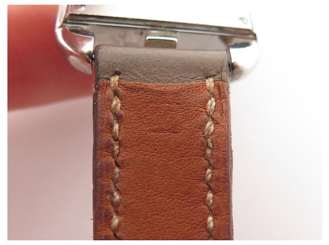 Hermès HERMES HERMES CAPE COD PM CC1.210 DOUBLE TOUR 33MM UHR AUS STAHL QUARTZ Silber - Ansicht 15
