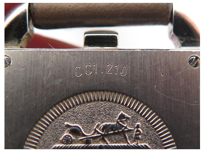 Hermès HERMES HERMES CAPE COD PM CC1.210 DOUBLE TOUR 33MM UHR AUS STAHL QUARTZ Silber - Ansicht 21