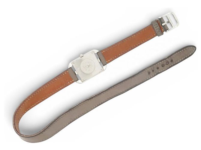 Hermès HERMES HERMES CAPE COD PM CC1.210 DOUBLE TOUR 33MM UHR AUS STAHL QUARTZ Silber - Ansicht 3
