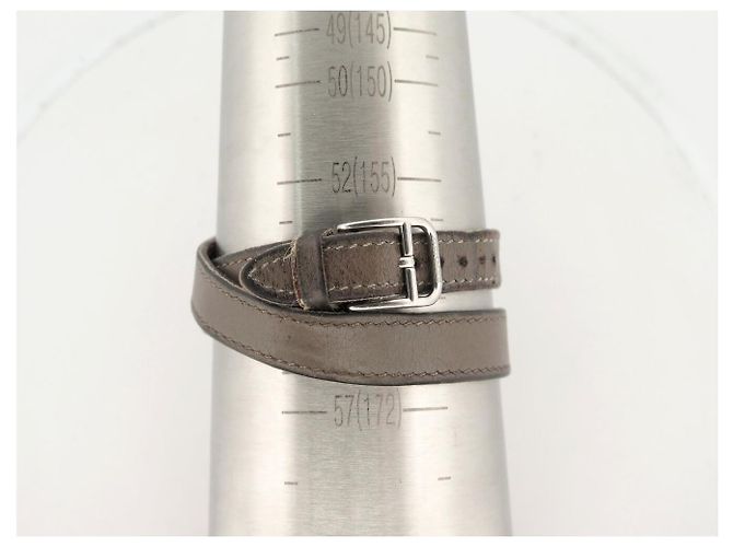 Hermès HERMES HERMES CAPE COD PM CC1.210 DOUBLE TOUR 33MM UHR AUS STAHL QUARTZ Silber - Ansicht 9