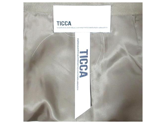 Autre Marque Falda midi TICCA Beige - vista 6