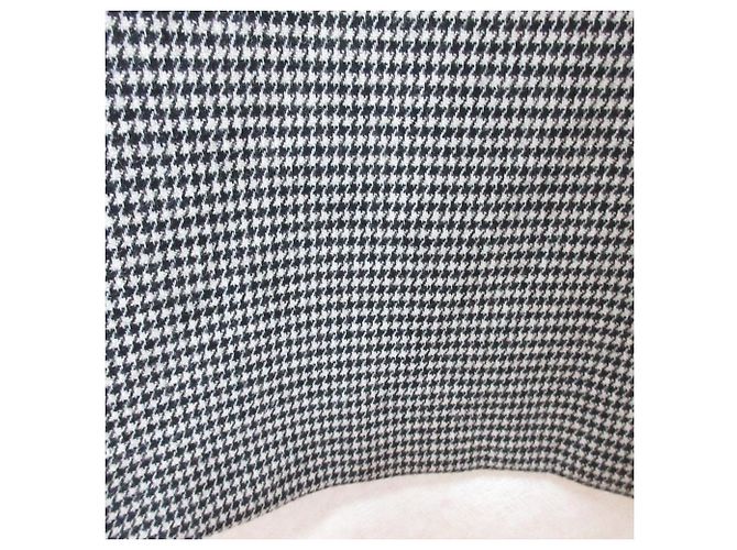 Autre Marque UNTITLED Kleid mit Hahnentränenmuster Schwarz - Ansicht 7