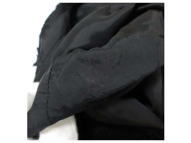 Autre Marque Vestido de tweed de lana Rene Negro - vista 14