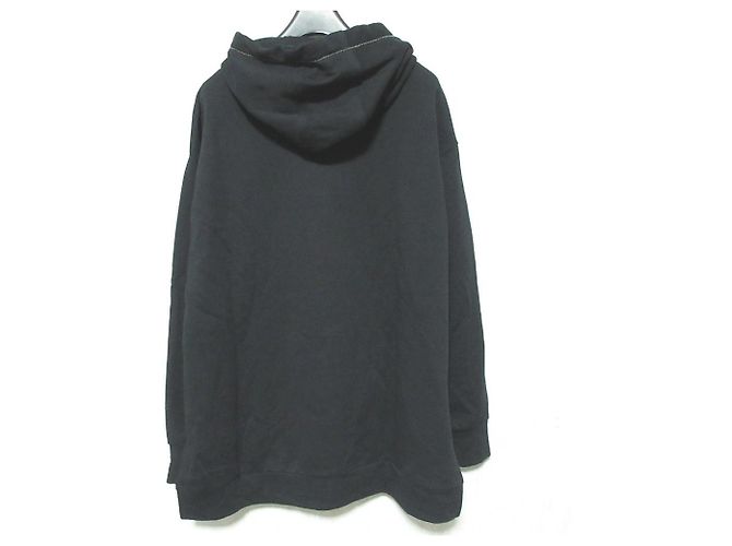 Autre Marque blancvert Pullover Hoodie Preto - vista 2