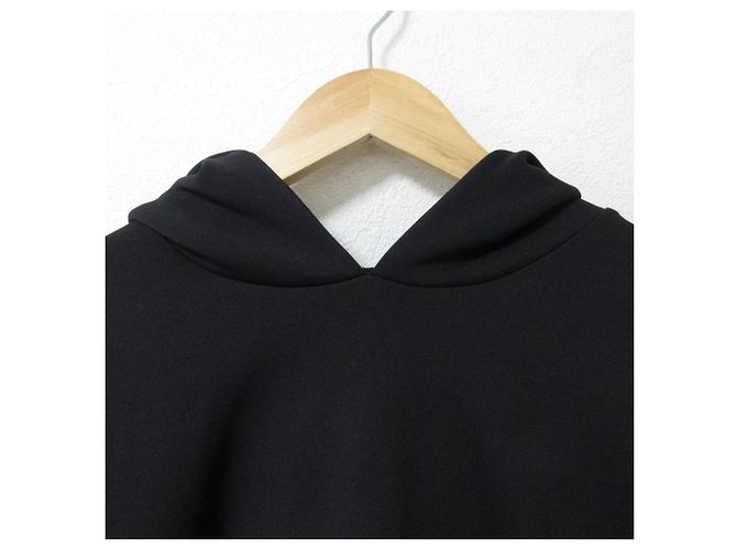 Autre Marque Sudadera con capucha MIDIUMISOLID de jersey Negro - vista 3
