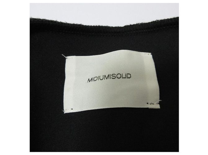 Autre Marque Sudadera con capucha MIDIUMISOLID de jersey Negro - vista 5