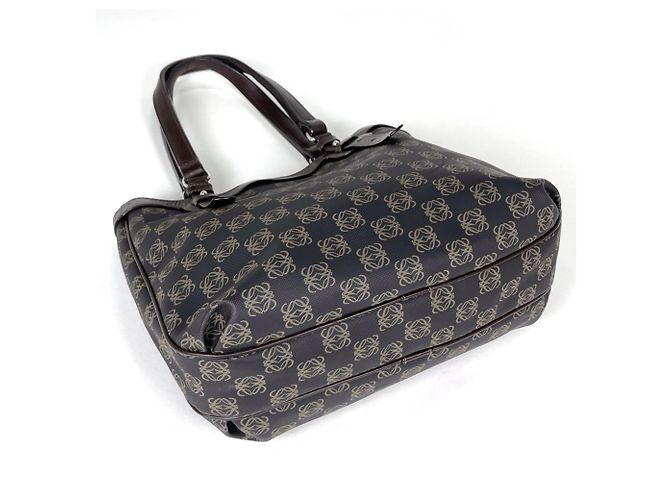 Borsa a mano Loewe marrone scuro - vista 2