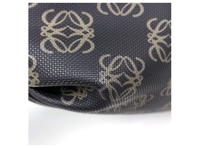 Borsa a mano Loewe marrone scuro - vista 3
