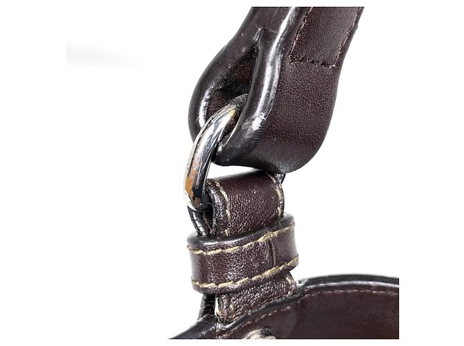 Borsa a mano Loewe marrone scuro - vista 4