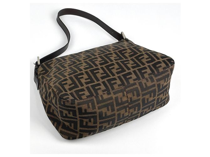 Fendi Mamma Baguette Schultertasche Braun - Ansicht 2