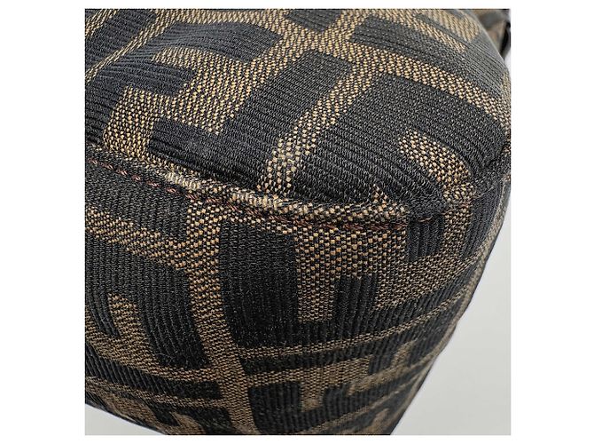 Fendi Mamma Baguette Schultertasche Braun - Ansicht 3