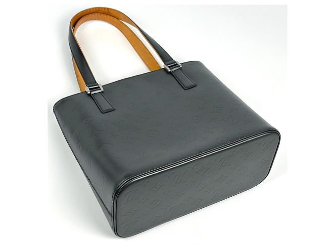 Borsa Tote Louis Vuitton Stockton Nero - vista 2