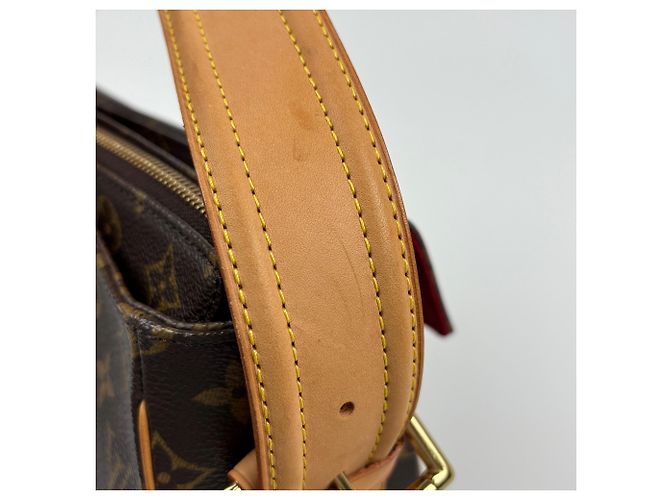 Borsa a tracolla Louis Vuitton Viva Cite GM Marrone - vista 5