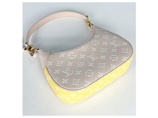 Louis Vuitton Bagatelle NM Handtasche Pink Beige Gelb - Ansicht 2