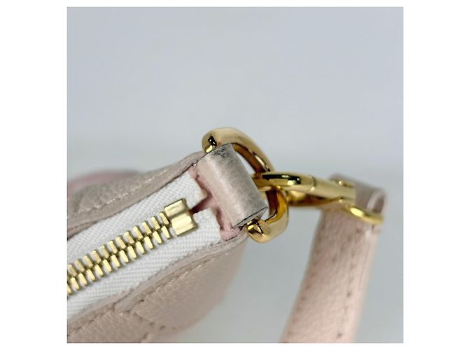 Louis Vuitton Bagatelle NM Handtasche Pink Beige Gelb - Ansicht 5