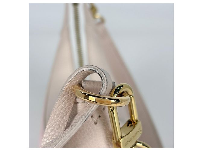 Louis Vuitton Bagatelle NM Handtasche Pink Beige Gelb - Ansicht 6