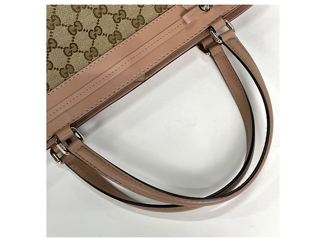 Borsa Gucci - Mayfair Design Rosa Beige - vista 4