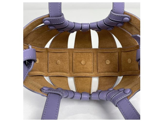 Bottega Veneta The Shell Handtasche Lila - Ansicht 9
