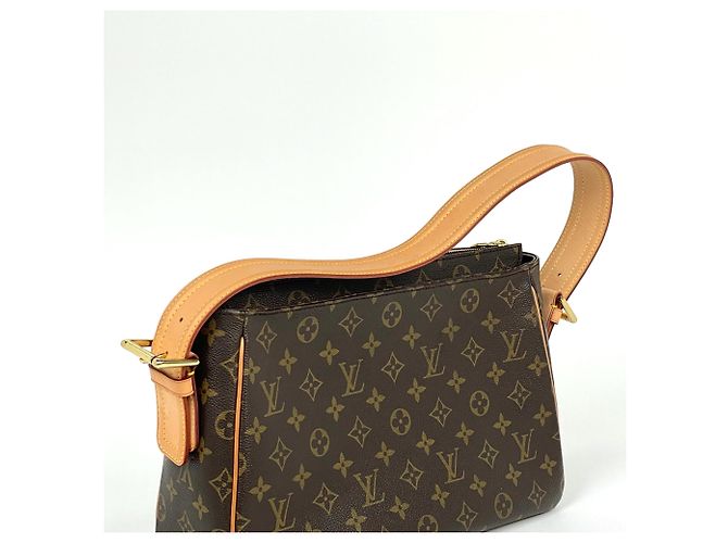 Borsa a tracolla Louis Vuitton Viva Cite GM Marrone - vista 6