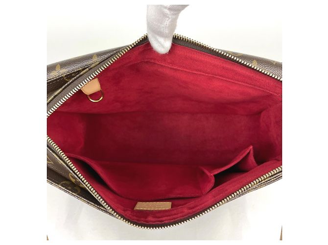 Borsa a tracolla Louis Vuitton Viva Cite GM Marrone - vista 7