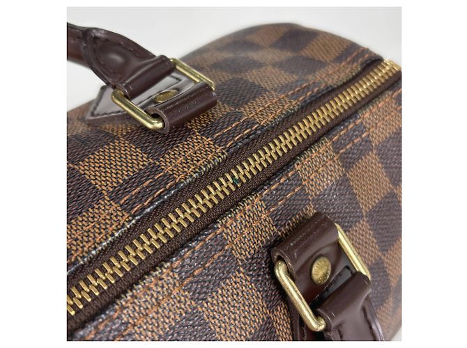Borsa a mano Louis Vuitton Speedy 30 Marrone - vista 6