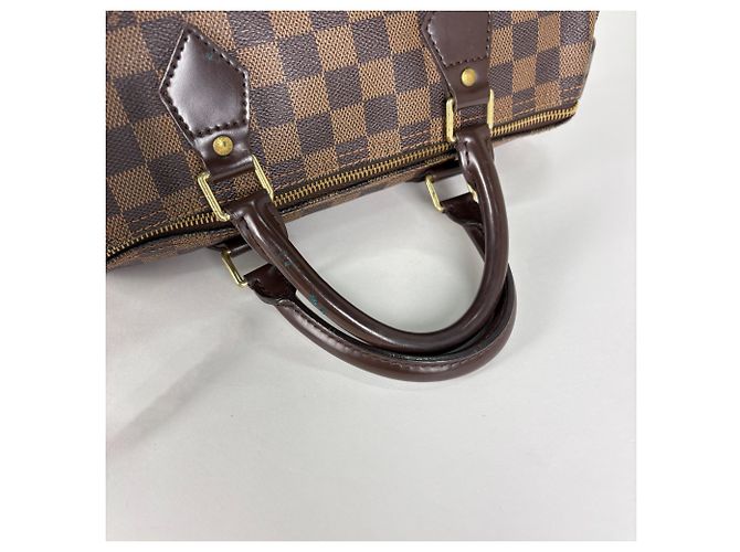 Borsa a mano Louis Vuitton Speedy 30 Marrone - vista 7
