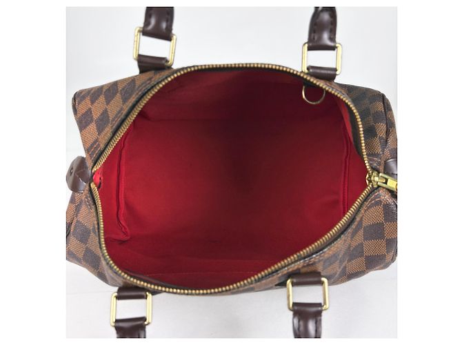 Borsa a mano Louis Vuitton Speedy 30 Marrone - vista 9