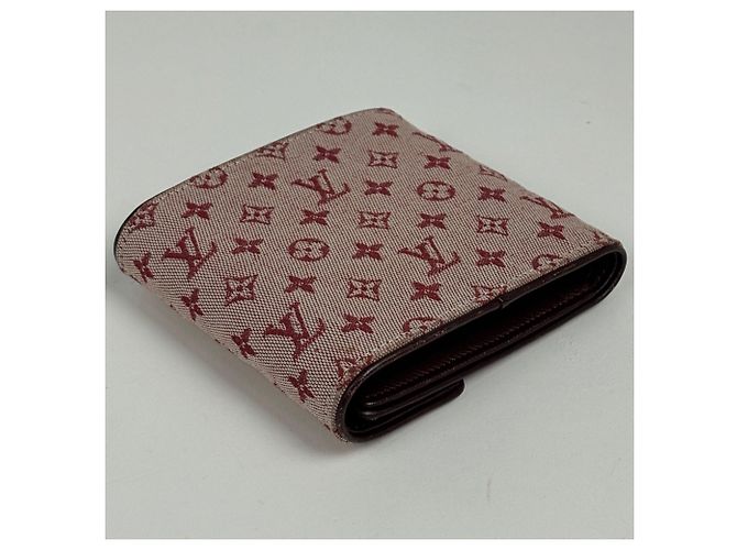 Louis Vuitton Portefeuille Cartes Credit Monnaie Tri-fold Wallet Fuschia - vista 2