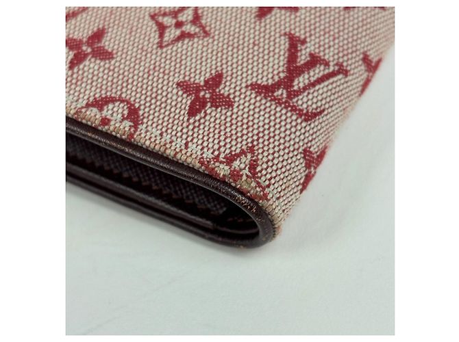 Louis Vuitton Portefeuille Cartes Credit Monnaie Tri-fold Wallet Fuschia - vista 3