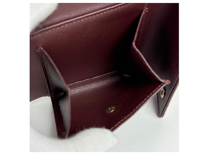 Louis Vuitton Portefeuille Cartes Credit Monnaie Tri-fold Wallet Fuschia - vista 6
