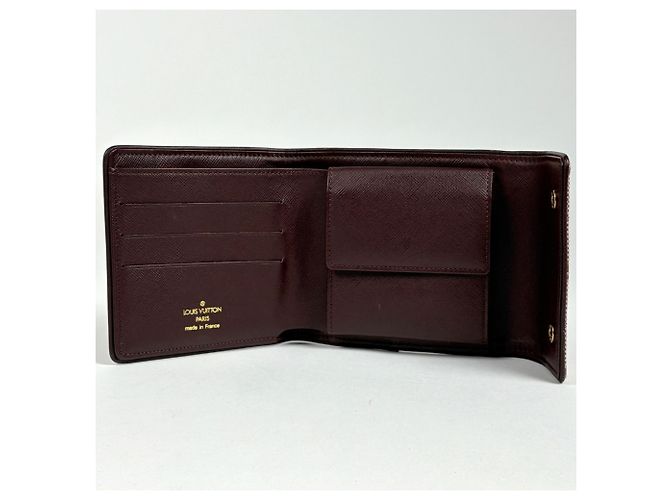 Louis Vuitton Portefeuille Cartes Credit Monnaie Tri-fold Wallet Fuschia - vista 7